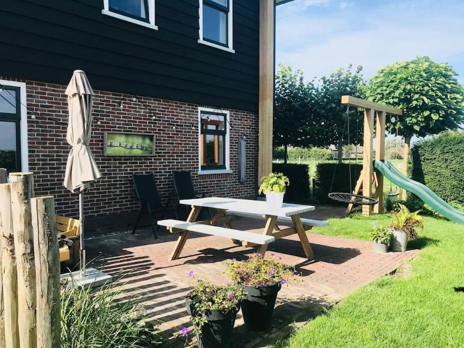Logies De Hooiberg Apartman Lutjewinkel Kültér fotó